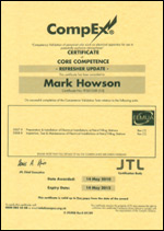certificateCOMPEXrefresher